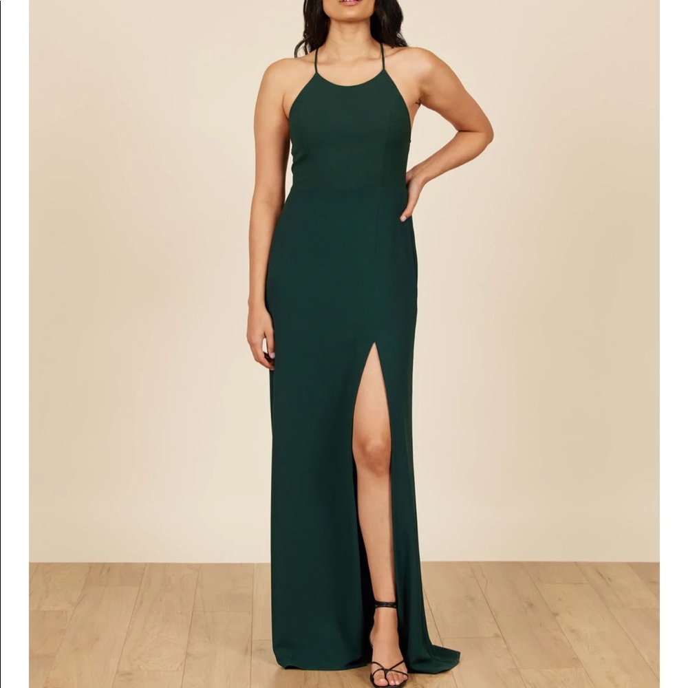 Park and Fifth Rosewood dress in  Hunter Green, size 8